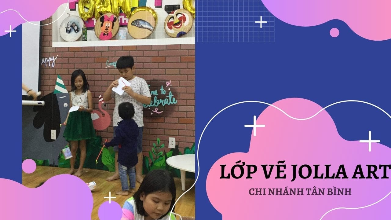 Lớp vẽ Jolla tại quận Tân Bình