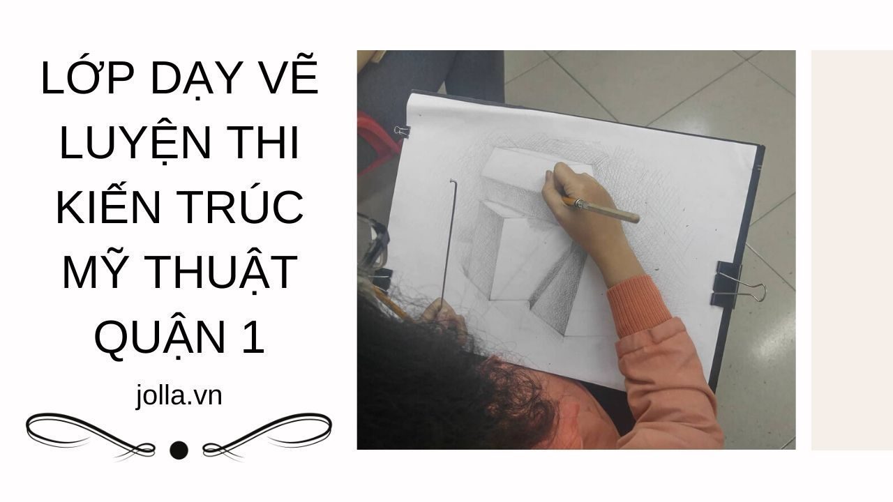LỚP DẠY VẼ LUYỆN THI KIẾN TRÚC MỸ THUẬT QUẬN 1 23 Học vẽ luyện thi kiến trúc mỹ thuật