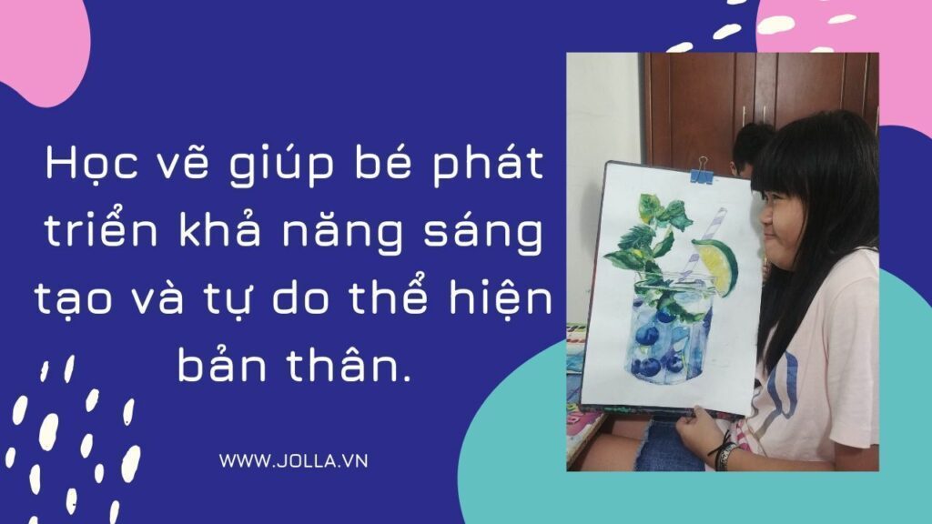 Học vẽ giúp bé phát triển khả năng sáng tạo