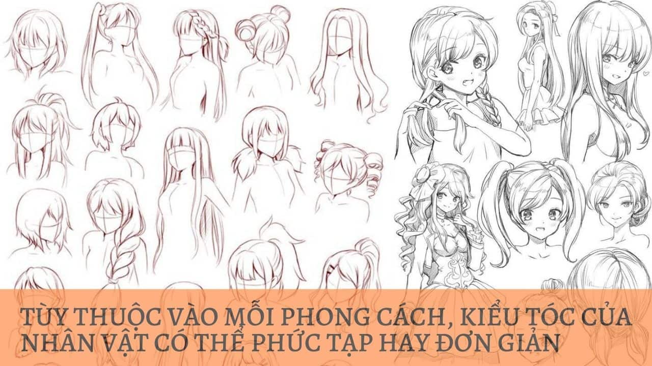 6 bước cơ bản để vẽ một nhân vật Anime  PHUC MA TRADING COLTD